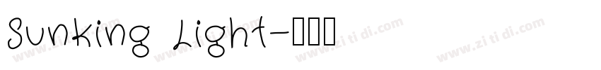 SunKing Light字体转换